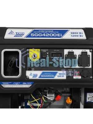 Электрогенератор бензиновый инверторный ТСС SGG 4200Ei, 4.8 кВт, 74 дБ, 35 кг