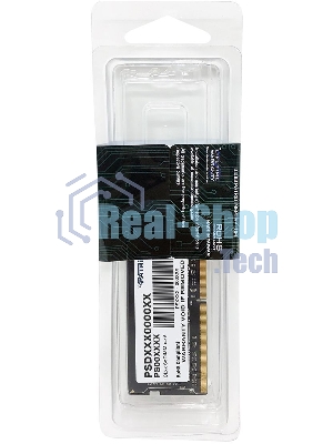 Оперативная память Patriot Signature, DDR4, 16GB (1x16 GB), 3200 MHz, CL22, SO-DIMM