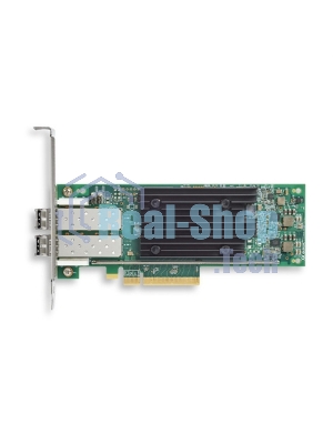 Контроллер Qlogic QLE2772 32Gb Dual Port FC HBA, x8 PCIe, SR LC multi-mode optic