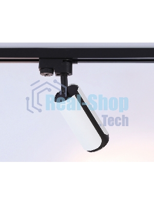 Трековый однофазный светильник Ambrella light GL5154 WH/BK белый/черный GU10 D58*130