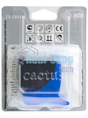 Картридж струйный Cactus CS-C9351C №21XL черный (20 мл) для HP DJ 3920/3940/D1360/D1460/D1470/D1560/D2330/D2360