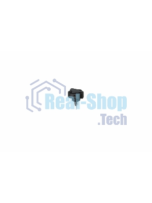 Выключатель клавишный Rexant 12V 20А (3с) ON-OFF черный ОВАЛ с синей LED подсветкой