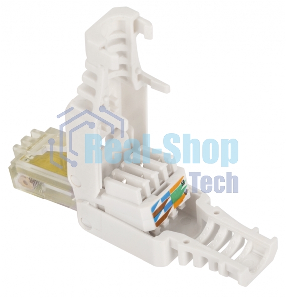 Полевой коннектор RJ-45 8P8C, неэкранированный, категории 5E