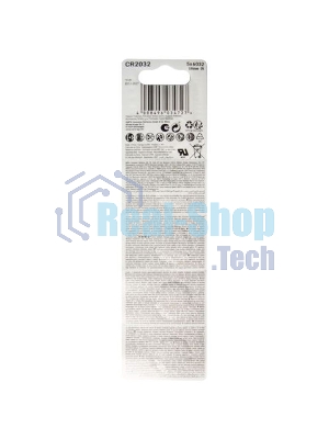 Батарейка Varta ENERGY CR2032 BL5 Lithium 3V (6032) (5/100/500) (5 шт.)