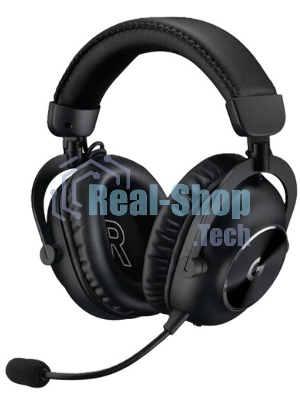 Гарнитура Logitech G Pro X 2 Lightspeed черный, беспроводная + проводная, Bluetooth/USB/3.5 мм, до 50 ч