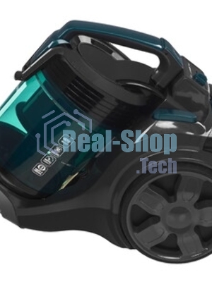 Пылесос Centek CT-2541 черный/зеленый, 450/2400 Вт, уборка сухая, пылесборник контейнер, 3 л