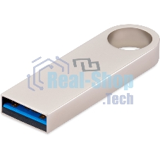 Флешка USB Digma DRIVE3 (DGFUL064A30SR), 64Gb, USB 3.0, R/W 70/30, серебристый