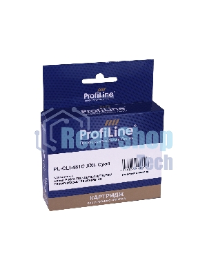 Картридж струйный ProfiLine PL-CLI-481C XXL для принтеров Canon PIXMA TS6140/TS6240/TR7540/TS8140/TS8240/TR8540/TS9140 с чернилами Cyan