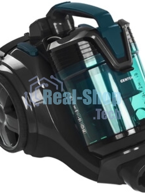 Пылесос Centek CT-2541 черный/зеленый, 450/2400 Вт, уборка сухая, пылесборник контейнер, 3 л