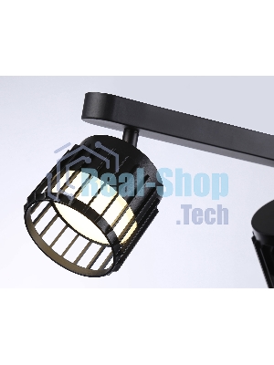 Светильник Ambrella light TN71163/2 BK черный GX53/2 260*100*125