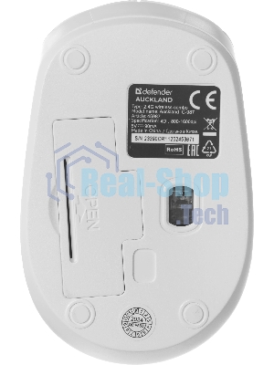Комплект клавиатура+мышь Defender Auckland C-987 беспроводной, USB, 1600 DPI, белый