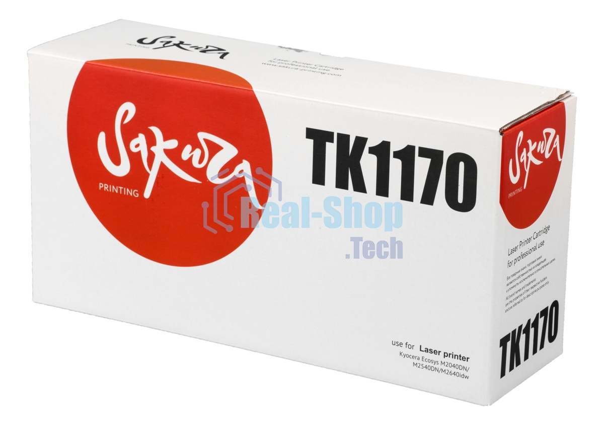Картридж Sakura TK1170 для Kyocera Mita ECOSYS m2040dn/m2540dn/m2640idw, черный, 7 200 к.