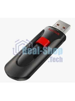Флешка USB Sandisk 64Gb Cruzer Glide SDCZ60-064G-B35 USB 2.0 черный/красный