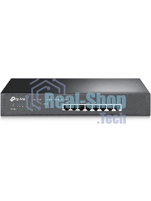 Коммутатор TP-LINK SMB TL-SG1008 8-port Gigabit Switch, 1U rack-mountable steel case