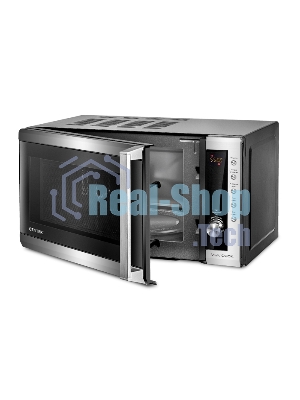 Микроволновая печь Centek CT-1582 нержавеющая сталь, 20 л, 700 Вт, переключатели - кнопки, поворотный механизм
