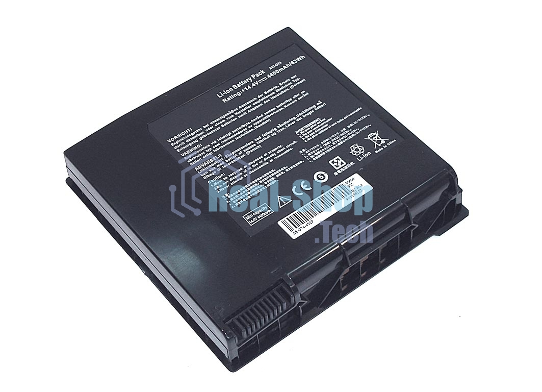 Аккумуляторная батарея для ноутбука Asus G74 14.4V 4400mAh OEM черный