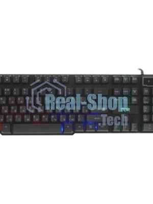 Комплект клавиатура+мышь Defender Tor MHP-127 проводной, USB, 3200 DPI, чёрный