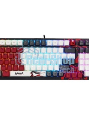 Клавиатура A4Tech Bloody S98 Naraka BLMS Plus проводная, USB Type-A, чёрный/красный
