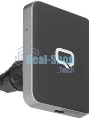 Автомобильное беспроводное зарядное устройство Qumo PowerAid Qi C Charger V2 (Charger 0009), 10 Вт, 1 контур