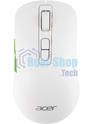 Мышь беспроводная Acer OMR311 белый, 2400 dpi, радиоканал, Bluetooth, USB, кнопки - 7