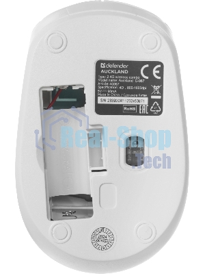 Комплект клавиатура+мышь Defender Auckland C-987 беспроводной, USB, 1600 DPI, белый
