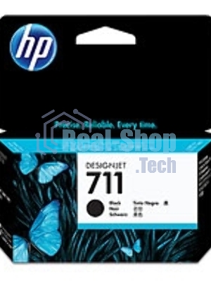 Картридж струйный HP №711 CZ129A черный для HP DJ T120/T520 (38мл)