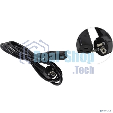 Кабель питания ExeGate Power PC19-1,8P (Евровилка Schuko->С19) VDE-250V-3*1.5-CU, черный, 16А, 1.8м