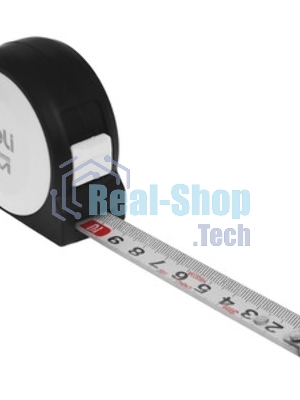 Рулетка Deli Home Series белый H8003A 3м х 16мм, эксклюзивный дизайн