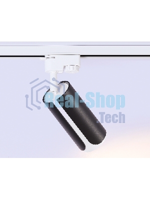 Трековый однофазный светильник Ambrella light GL5155 BK/WH черный/белый GU10 D58*130