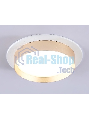 Светильник Ambrella light TN5226 WH/GD белый/золото GX53 max 12W D110*35