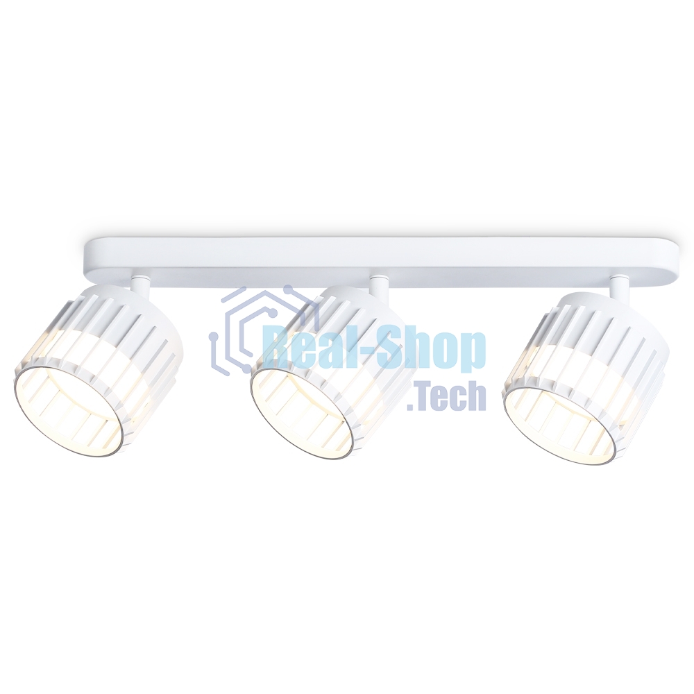 Светильник Ambrella light TN71166/3 WH белый GX53/3 400*100*125