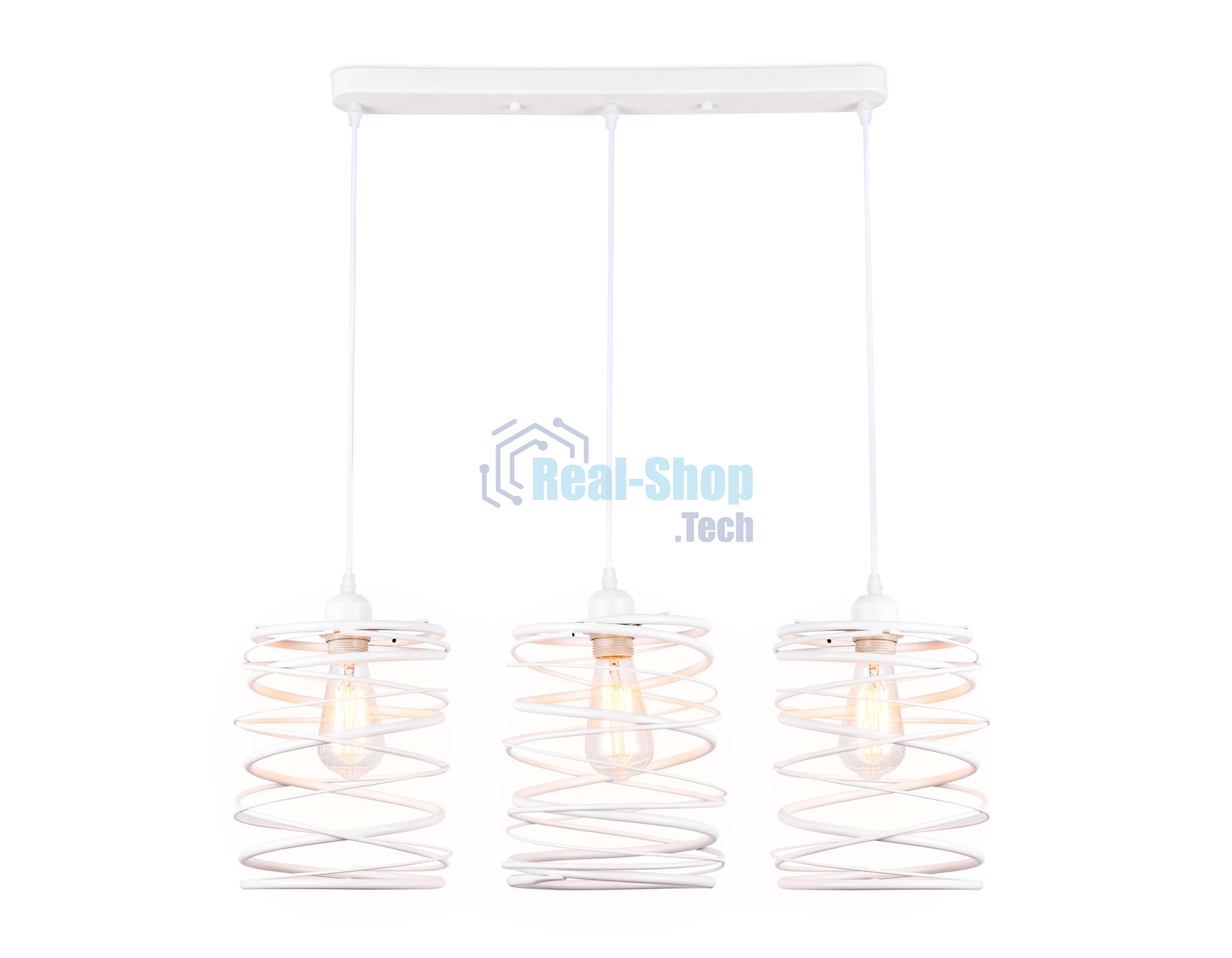 Светильник Ambrella light TR8402/3 WH белый E27/3 max 60W 740*210*730