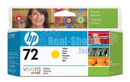 Картридж струйный HP №72 C9373A желтый для HP DJ T1100/T610 (130мл)