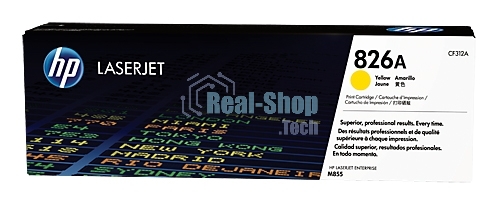 Тонер Картридж HP 826A CF312A желтый для HP CLJ Ent M855
