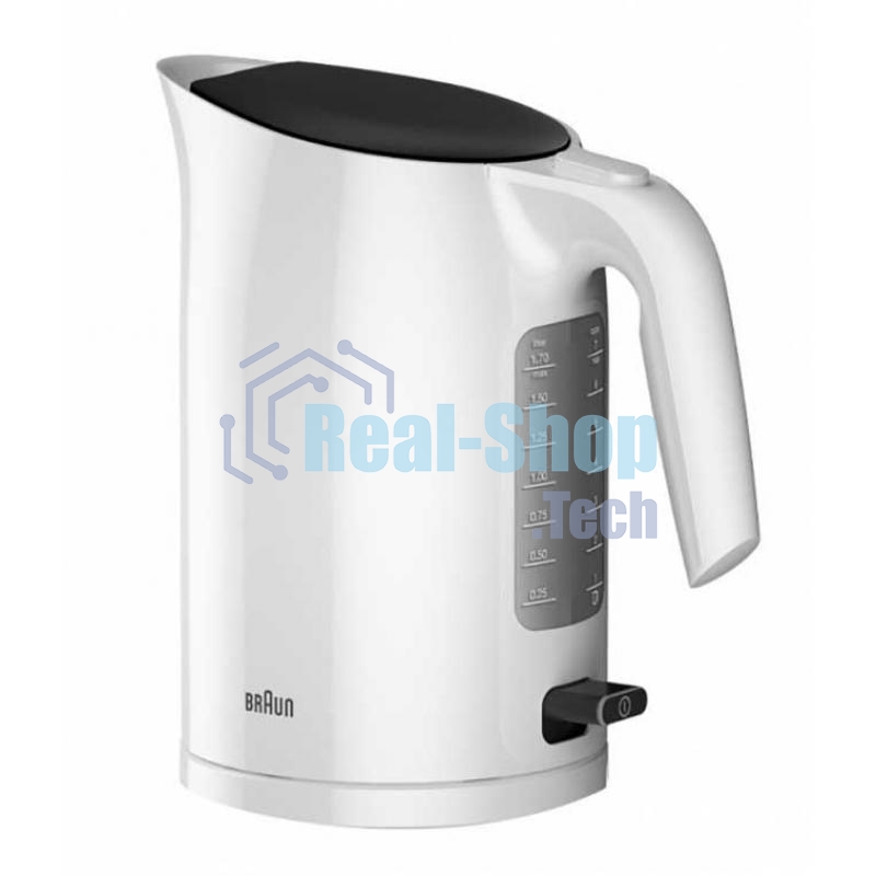 Чайник электрический Braun WK3100WH1.7л. 2200Вт белый (корпус: пластик)