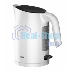 Чайник электрический Braun WK3100WH1.7л. 2200Вт белый (корпус: пластик)