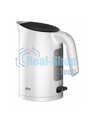 Чайник электрический Braun WK3100WH1.7л. 2200Вт белый (корпус: пластик)