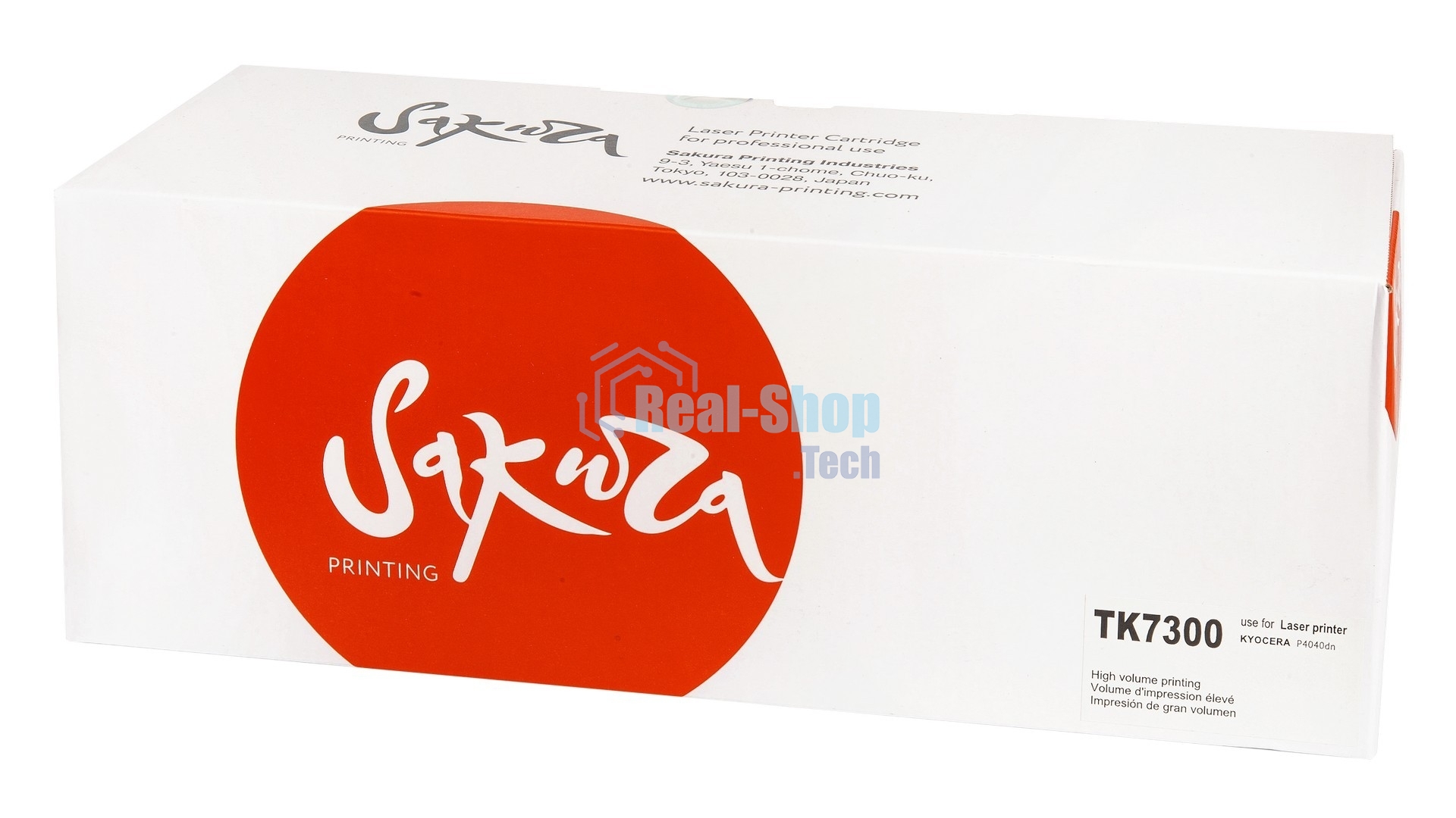 Картридж Sakura TK7300 для Kyocera Mita ECOSYS P4040dn, черный, 15 000 к.