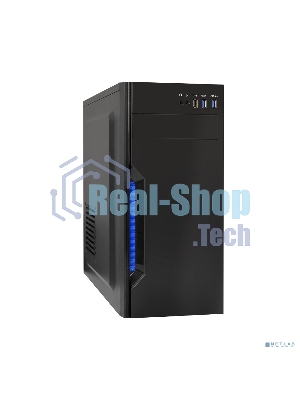 Компьютерный корпус ExeGate XP-333U черный, Miditower ATX, (XP450, Black,120мм), 1*USB+2*USB 3.0, Audio