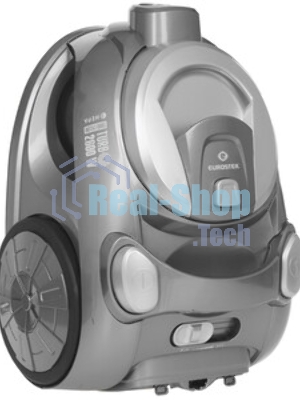 Пылесос Eurostek EVC-3011 серебристый/серый, 400/2600 Вт, уборка сухая, пылесборник контейнер 2.5 л