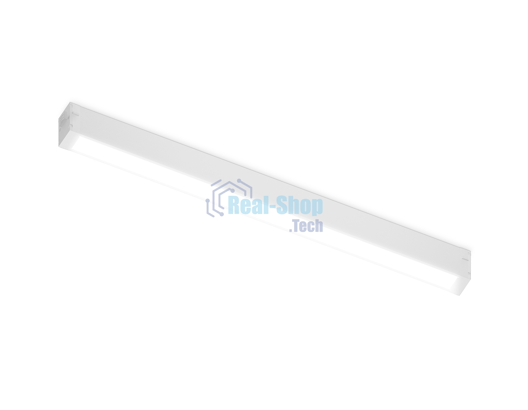 Светильник светодиодный трековый для шинопровода Magnetic Ambrella light GL1665 WH белый IP20 18W 4200K 220V 120° 452*25*42 (Без ПДУ)