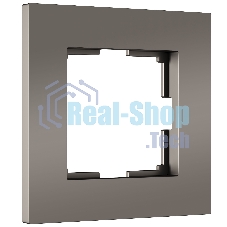 Рамка на 1 пост Slab (бронза софт) W0012963