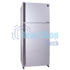 Холодильник Sharp SJ-XE59PMWH белый жемчуг двухкамерный 430/148л морозилка сверху, No Frost