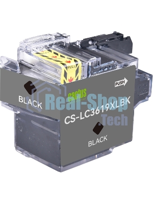 Картридж струйный Cactus CS-LC3619XLBK черный (68 мл) для Brother MFC-J2330DW/J2730DW/J3530DW/J3930DW