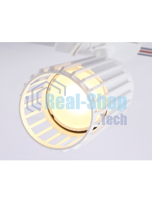 Трековый однофазный светильник Ambrella light GL5157 WH белый GU10 D60*120
