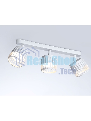 Светильник Ambrella light TN71166/3 WH белый GX53/3 400*100*125