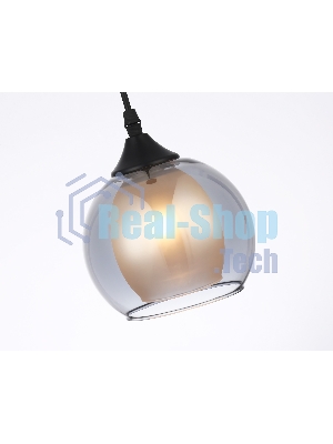 Светильник Ambrella light TR3539 BK/SM/FR черный/дымчатый/белый матовый E27 max 40W D130*800
