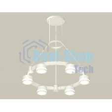 Светильник Ambrella light XR92031200/6 SWH/FR белый песок/белый матовый GX53 (A9203, C9231, N8412)