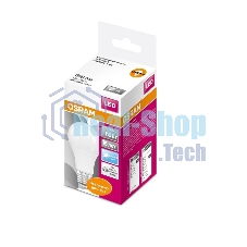 Лампа светодиодная Osram LED 7Вт Е27 STAR ClassicA (замена 60Вт),нейтральный белый свет, матовая колба (4058075096417)