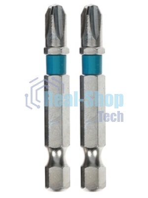 Бита Gross PH2х50мм, сталь S2, шестигр., 2 шт.